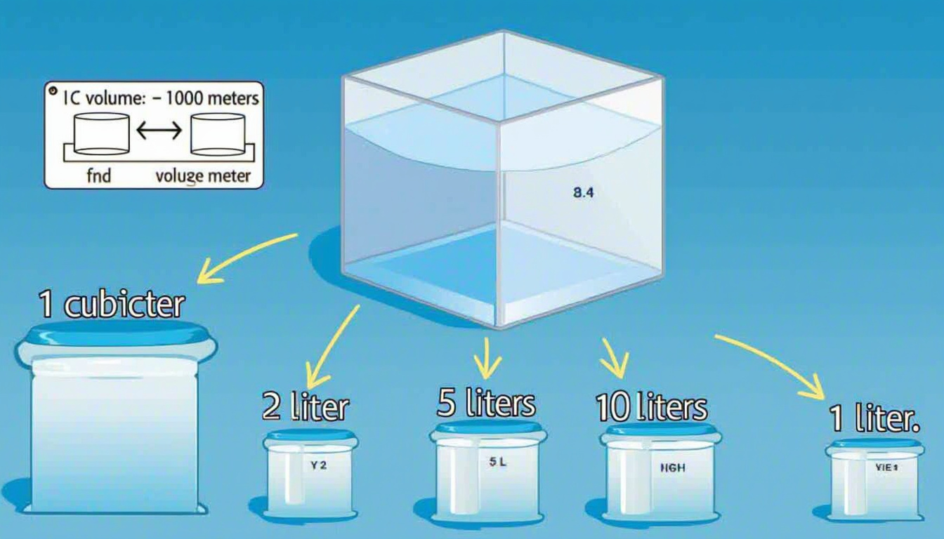 découvrez combien de litres se cachent dans un mètre cube avec nos explications simples et claires. idéal pour mieux comprendre les conversions de volume et faciliter vos projets de travaux ou de cuisine.