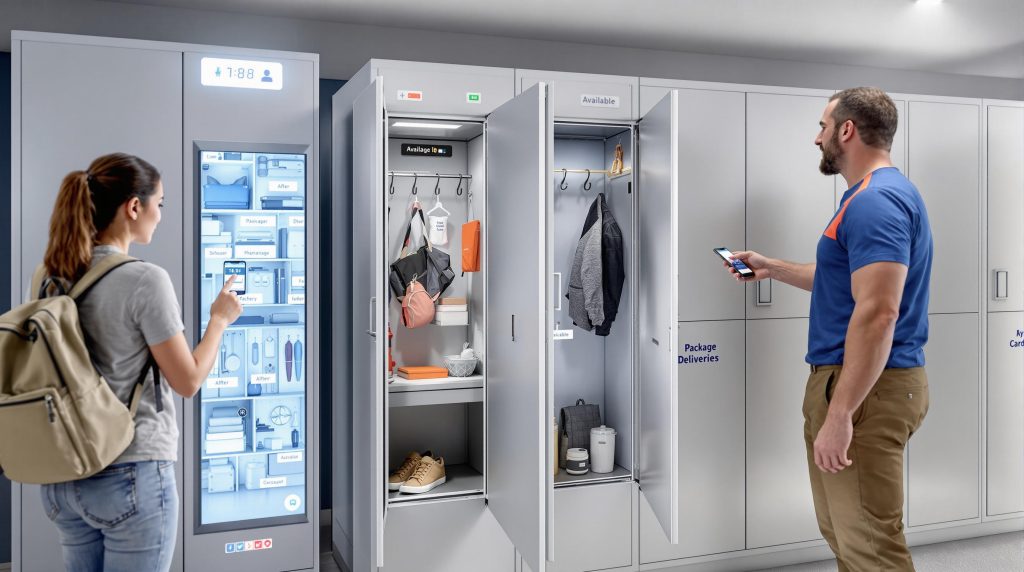 découvrez comment fonctionnent les lockers et tout ce qu'il faut retenir sur leur utilisation, leurs avantages et les solutions qu'ils apportent pour un stockage pratique et sécurisé.